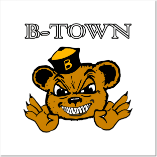 B-Town Bear (Color) Posters and Art